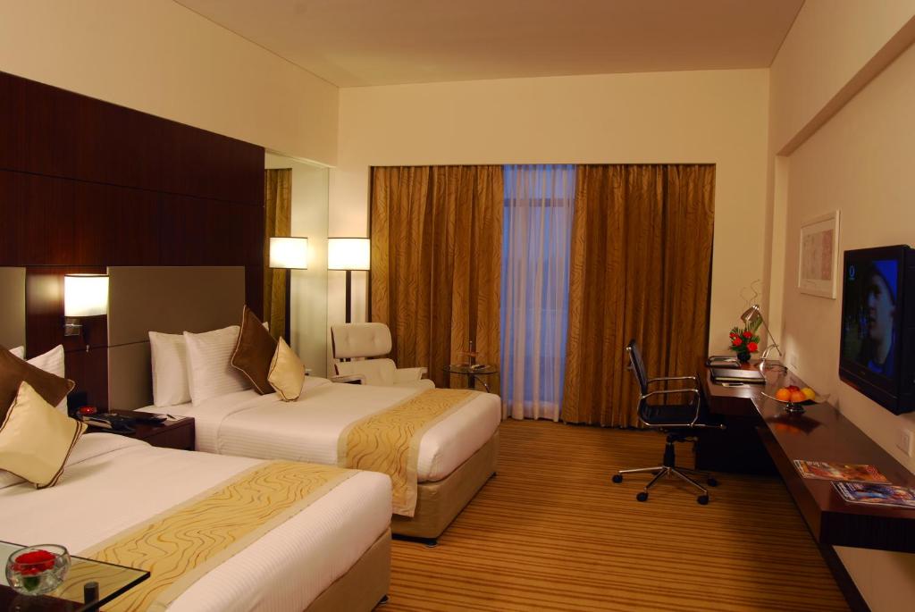 Guest room at Radisson Veg